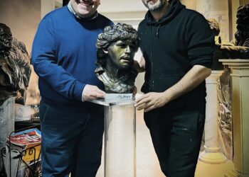 Il volto di Maradona