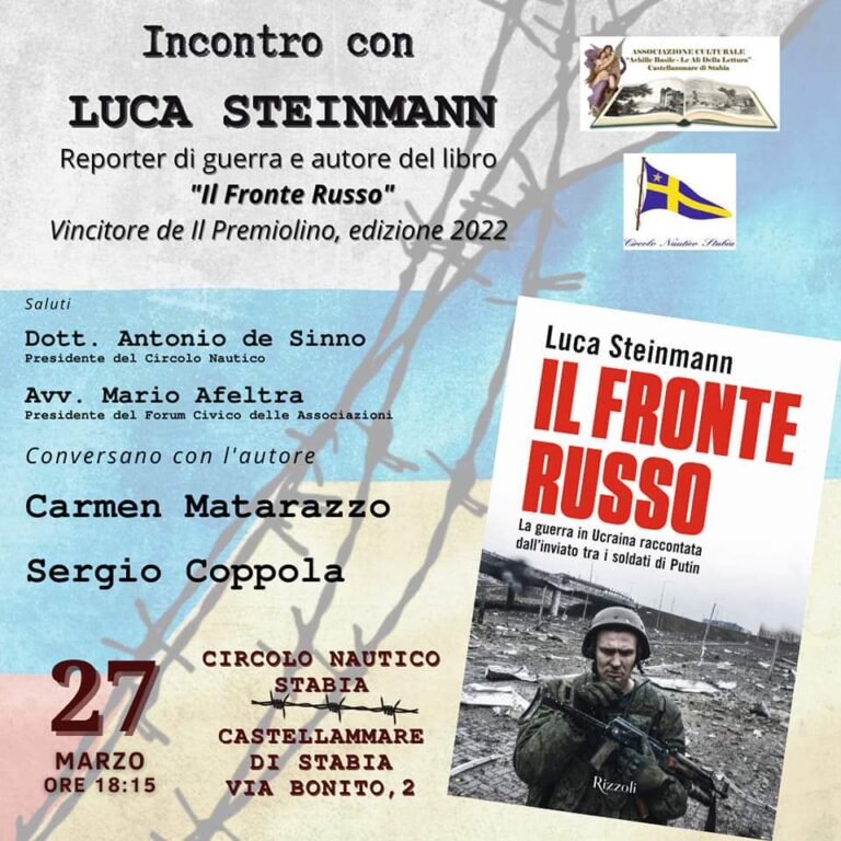 Castellammare di Stabia – Presentazione del libro “Il Fronte Russo”