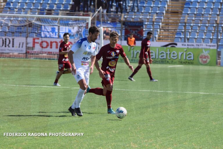 Trapani-Ragusa 2-0: Carbonaro e Cangemi regalano i tre punti ai granata. K.O. Ragusa