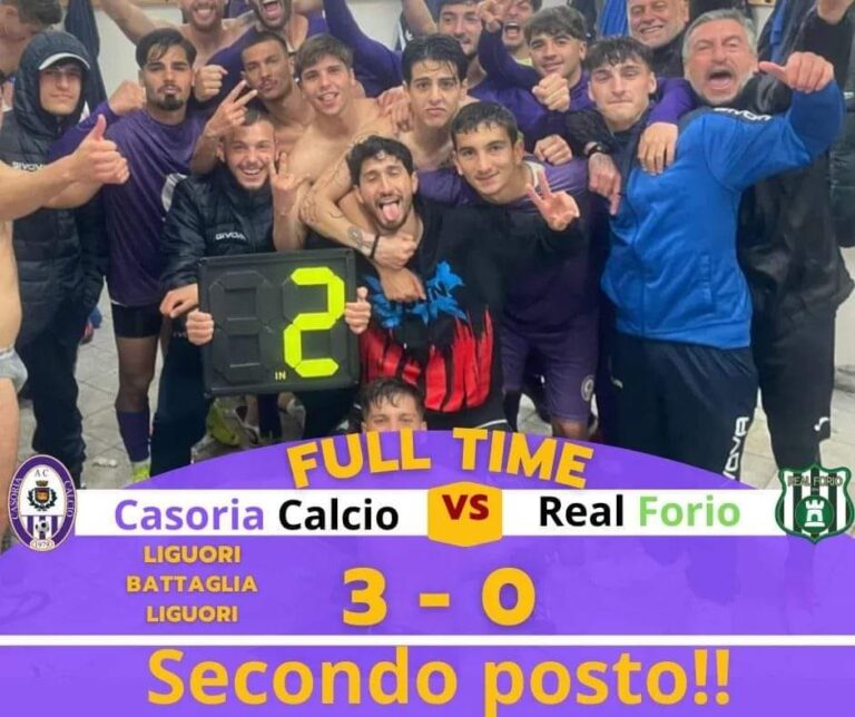 Casoria calcio, i complimenti del Sindaco Bene