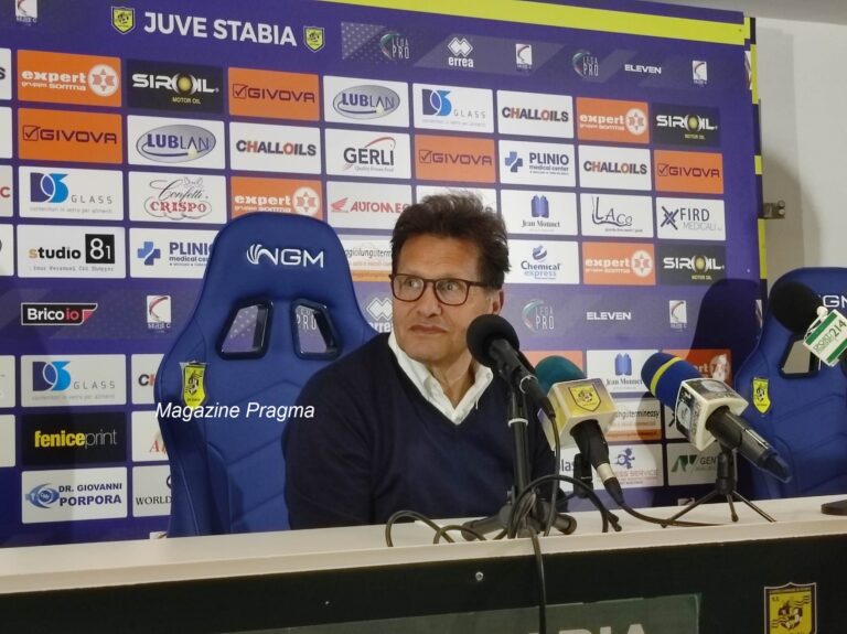 Juve Stabia – Novellino ” Il gruppo ha voglia”