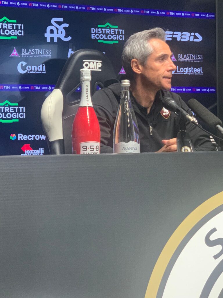 Paulo Sousa: “Non prendiamocela con Pirola, ma con tutti anche con me stesso”