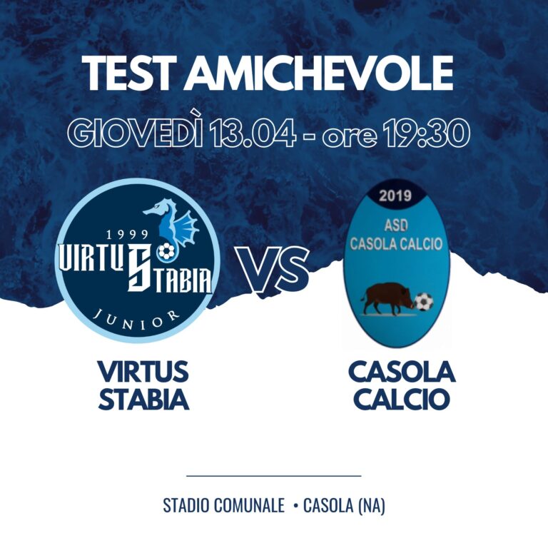 Virtus Stabia stasera si torna in campo