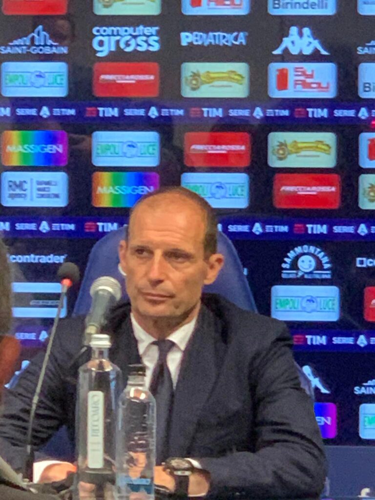 Allegri: “Abbandonare sarebbe da vigliacchi”