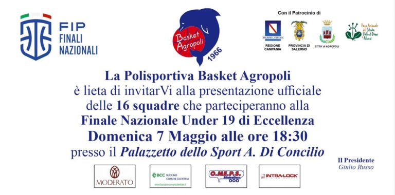 Agropoli presentazione dei team