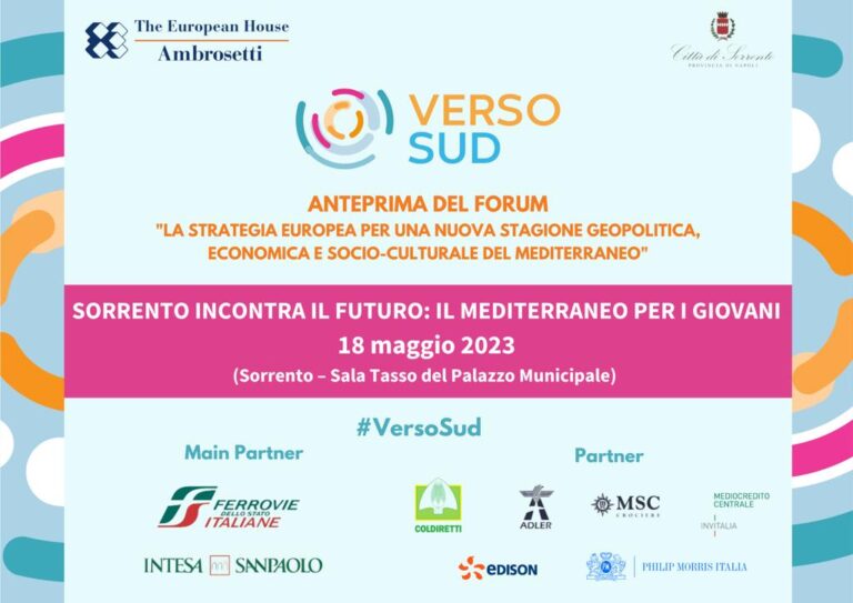 Sorrento incontra il futuro – il Mediterraneo per i giovani