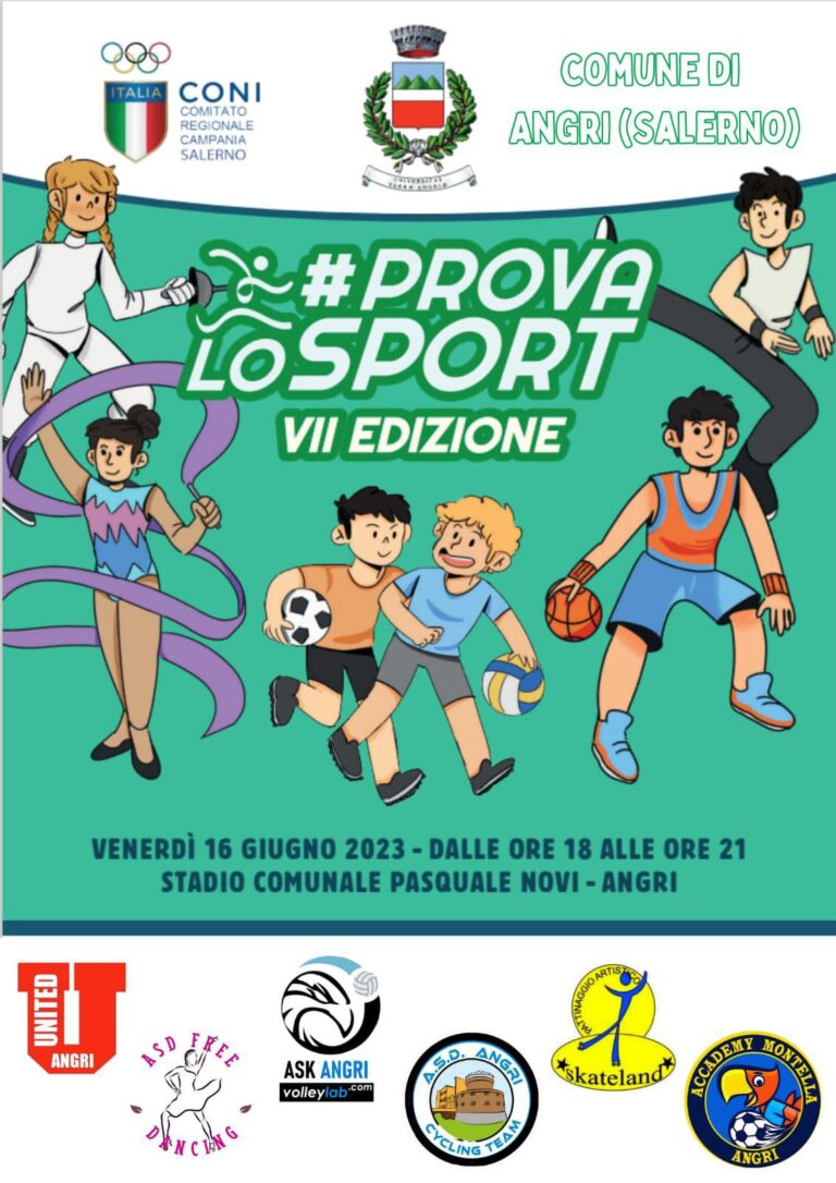 Angri iniziativa per lo Sport, il dettaglio