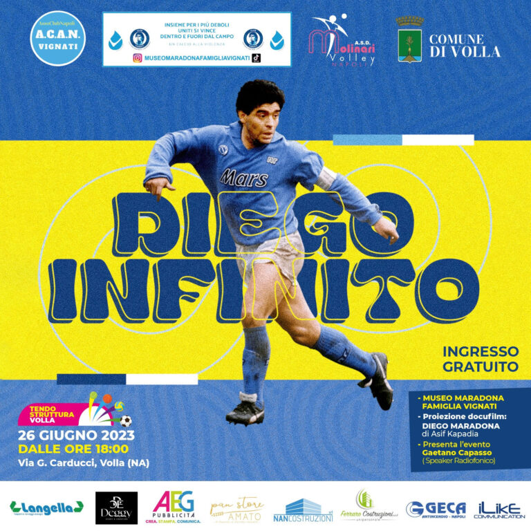 Volla Diego Infinito proiezione del film su Maradona