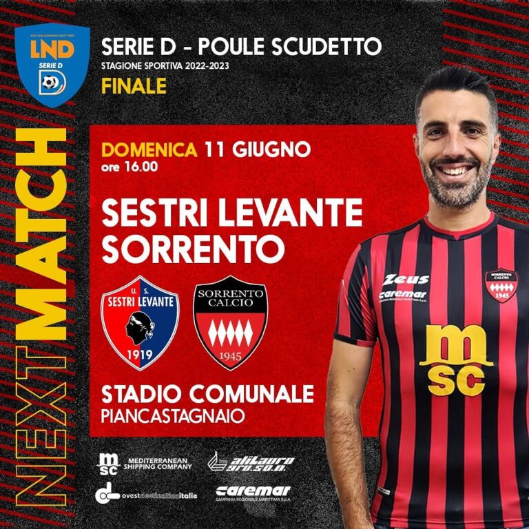 Sorrento calcio verso la finale