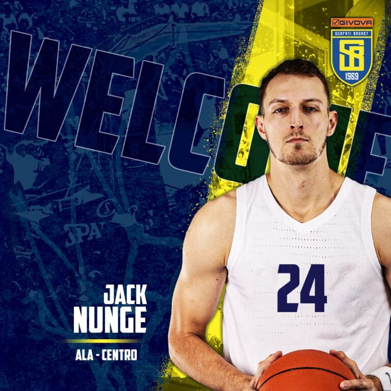 La Givova Scafati annuncia Jack Nunge