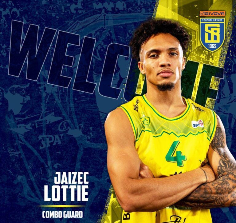 Givova Scafati arriva lo statunitense Jaizec Jordan Lottie