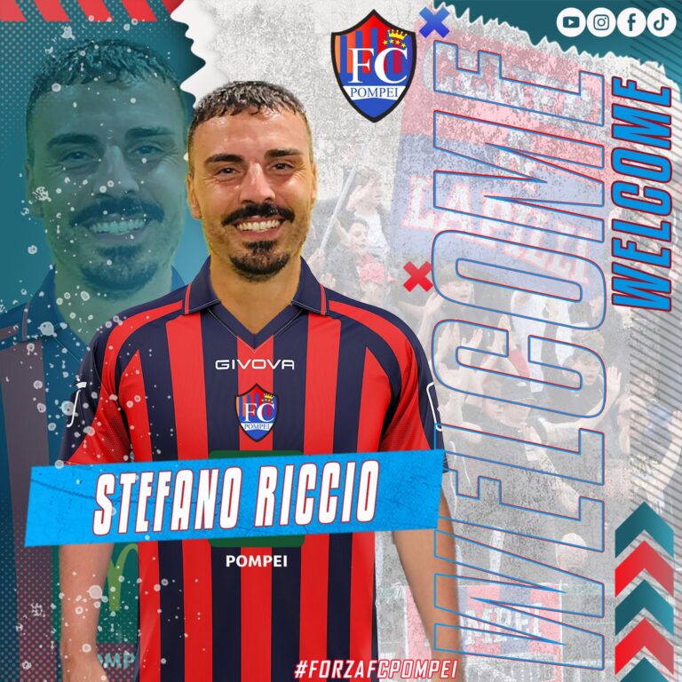 Calciomercato Pompei arriva anche Stefano Riccio