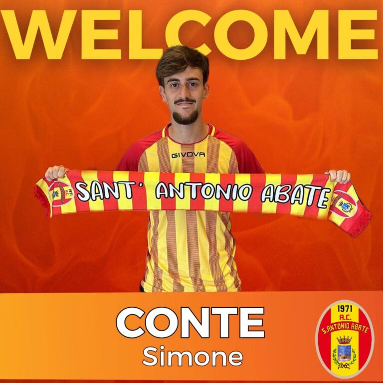 Calciomercato Sant’Antonio Abate arriva Simone Conte