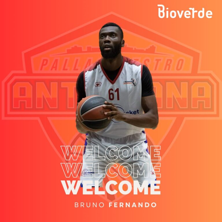 La Bioverde Pallacanestro Antoniana si assicura Bruno Fernando