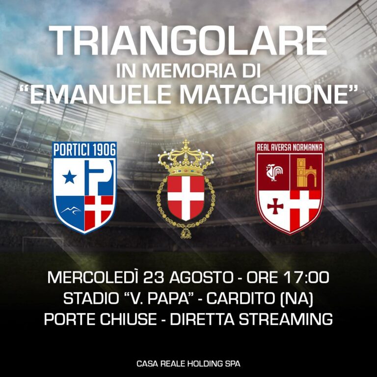 Oggi triangolare con protagoniste Real Aversa, Portici e Savoia