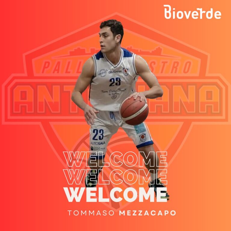 Bioverde Pallacanestro Antoniana arriva Tommaso Mezzacapo