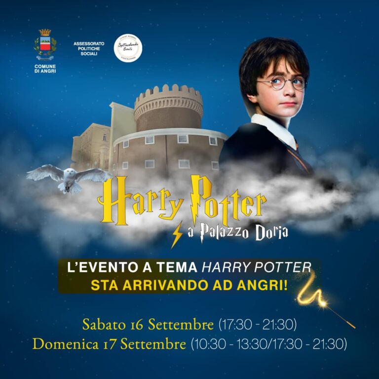 Angri un weekend per i bambini con il tema Harry Potter