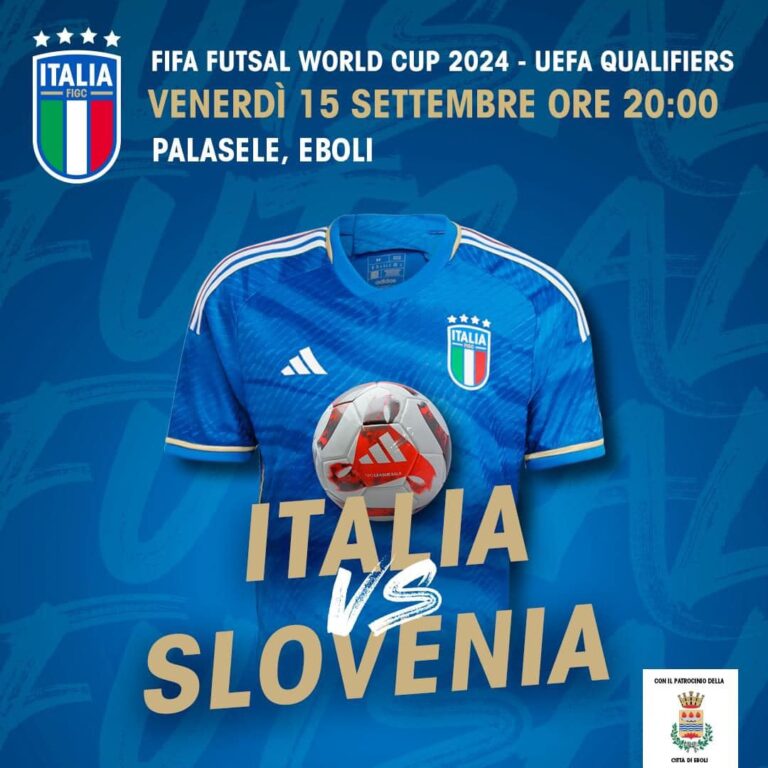 Eboli la nazionale Italiana di Futsal verso i prossimi mondiali