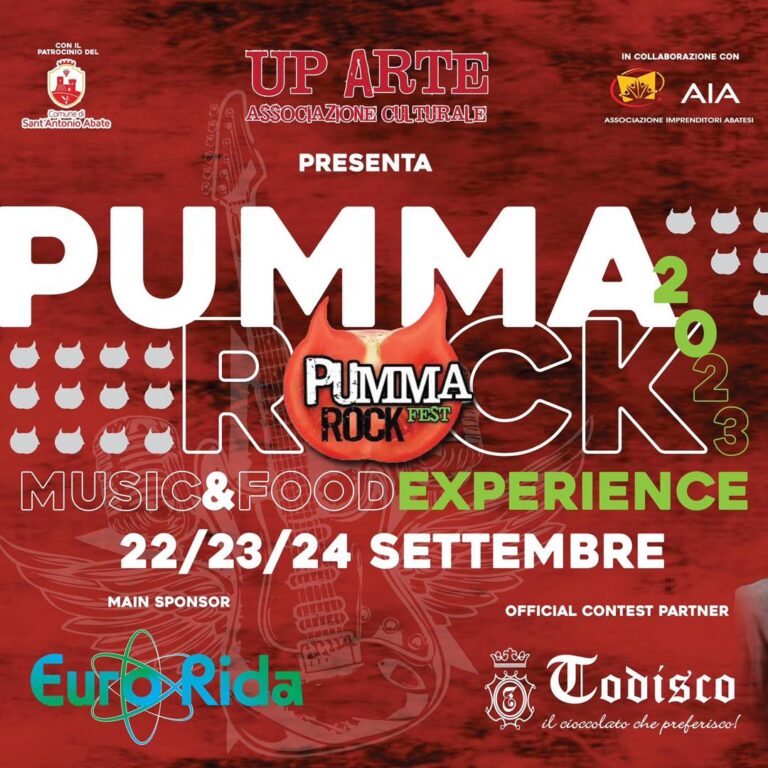 Sant’Antonio Abate torna il “Pummarock Fest” il programma completo