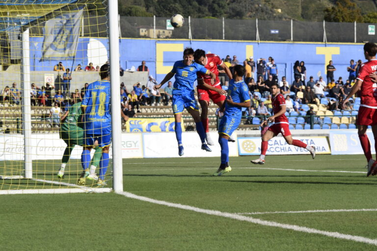 Cararrese-Ancona 1-0 Zuelli gol, e gli azzurri tornano alla vittoria