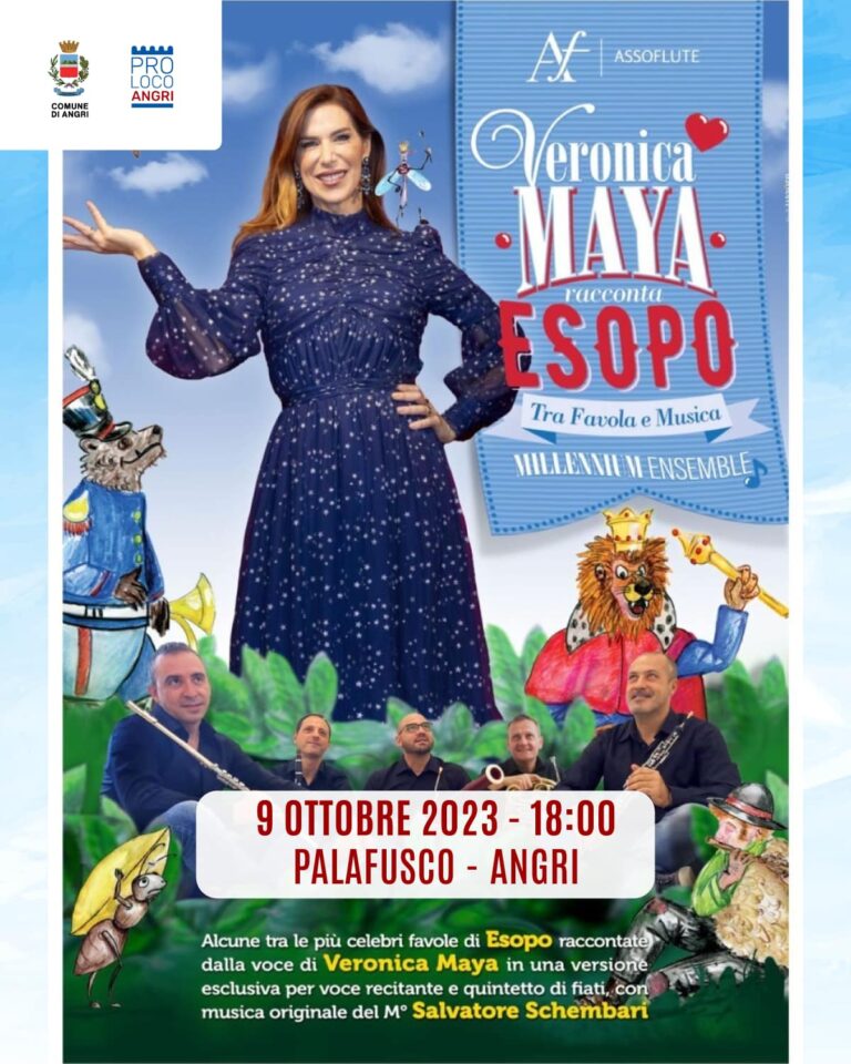 Angri spettacolo per i piccoli con Veronica Maya