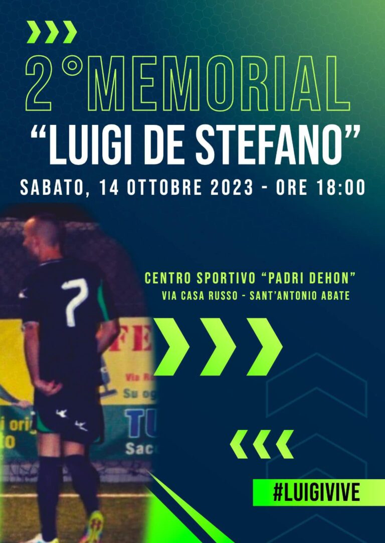 Sant’Antonio Abate il secondo memorial “Luigi de Stefano”