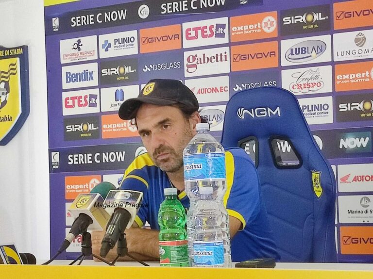 Juve Stabia i convocati di Pagliuca per il derby di Torre del Greco