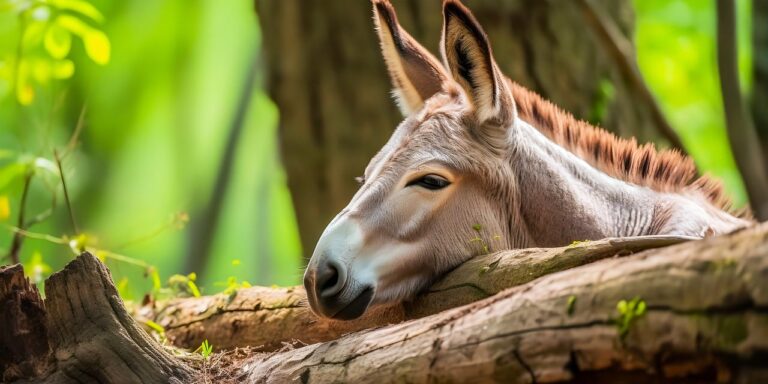 asino - 'O ciuccio ca se crere cavallo