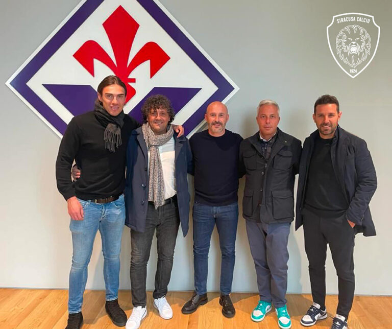 Siracusa Calcio, al “Viola Park” con lo staff di Vincenzo Italiano