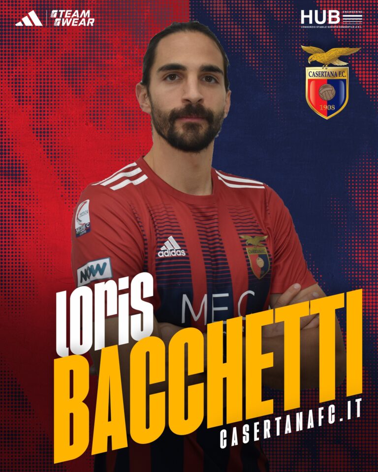 Calciomercato arriva Bacchetti a Caserta