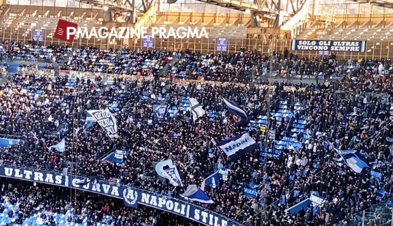 Curva A in Napoli Salernitana