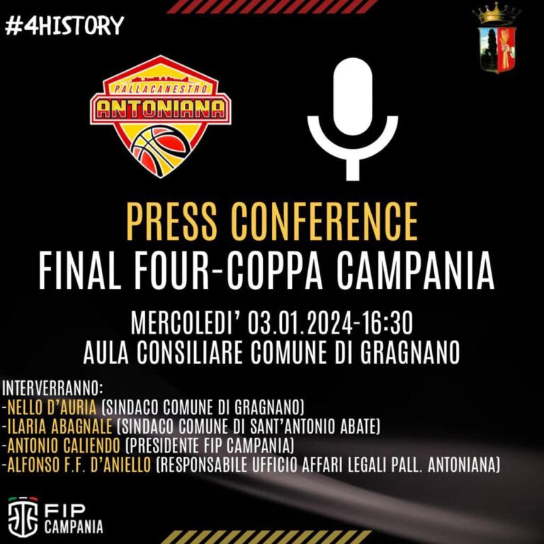 Basket la presentazione della coppa campana