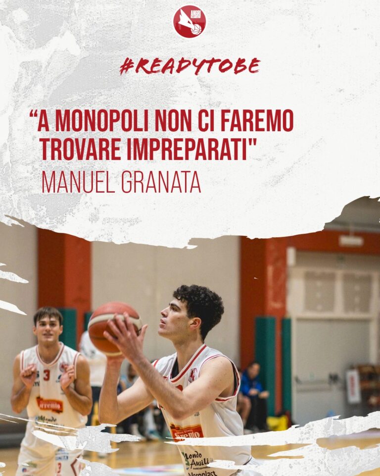 Angri termina la regular season a Monopoli. Granata: “Non ci faremo trovare impreparati”