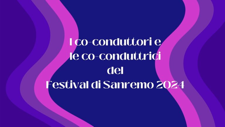 Quali saranno i co-conduttori e le co-conduttrici del Festival di Sanremo 2024?