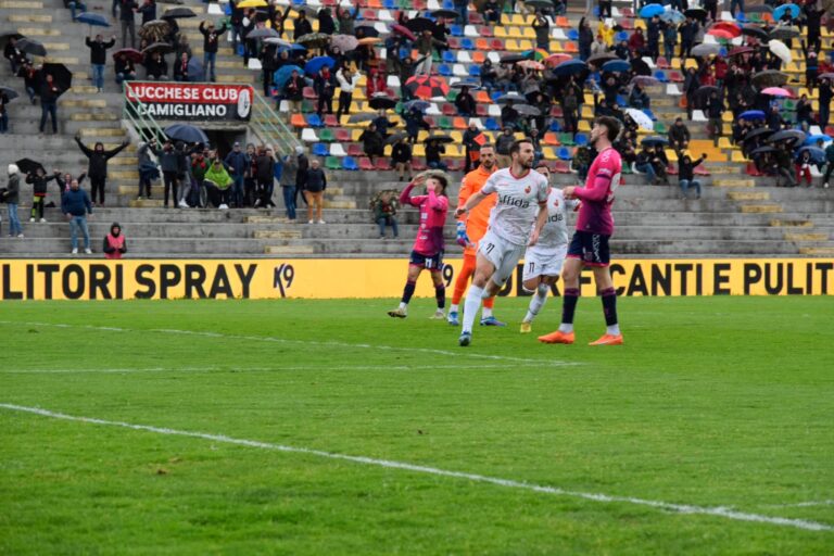 Lucchese-Rimini 2-1 La Pantera torna a vincere, vittoria firmata da Quirini e Gucher