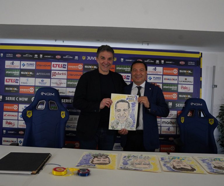 Juve Stabia la visita di ” Peppart”