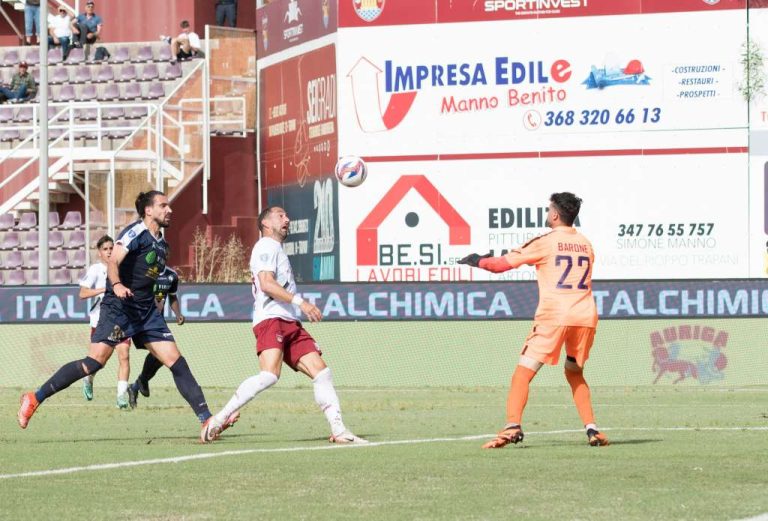 Trapani-Cavese 2-3: sconfitta granata ma in semifinale ci vanno lo stesso. La Cavese sbanca il Provinciale