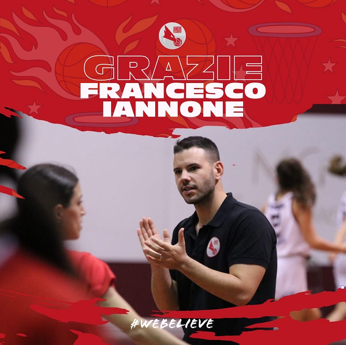 Angri Pallacanestro saluta Francesco Iannone