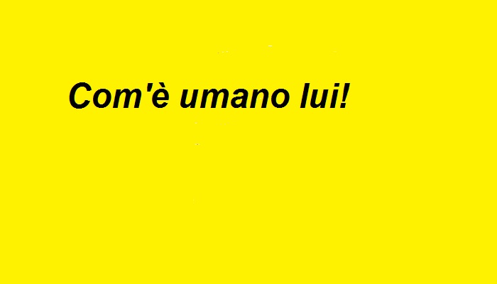 Com'è umano lui! è un film per la televisione biografico del 2024 diretto da Luca Manfredi