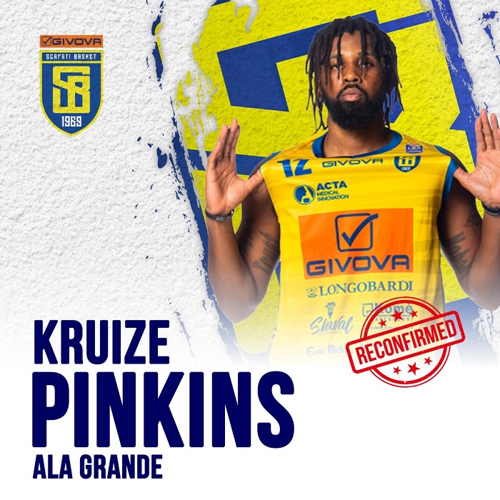 Scafati Basket e Kruize Pinkins si dicono ancora si!