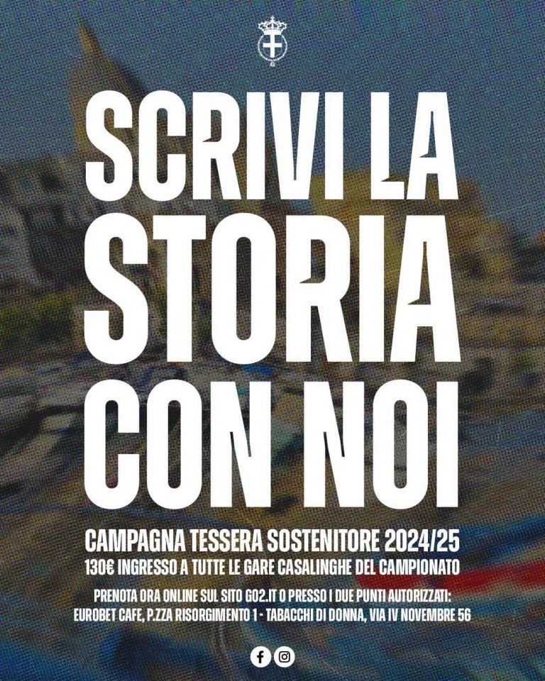 Savoia al via la campana Socio sostenitore