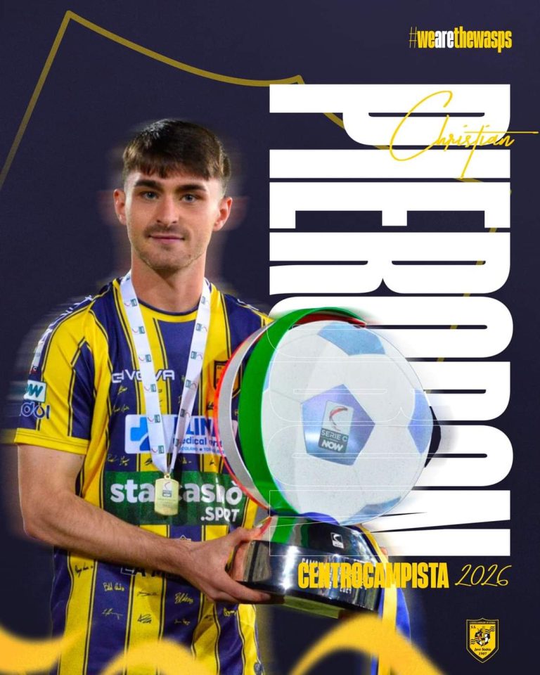 Juve Stabia continua l’avventura di Pierobon