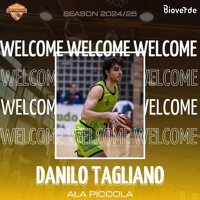 Pallacanestro Antoniana arriva Danilo Tagliano