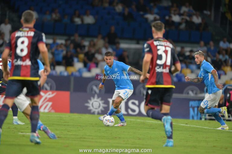 Napoli, raffica di sanzioni fuori lo stadio durante il match col Bologna