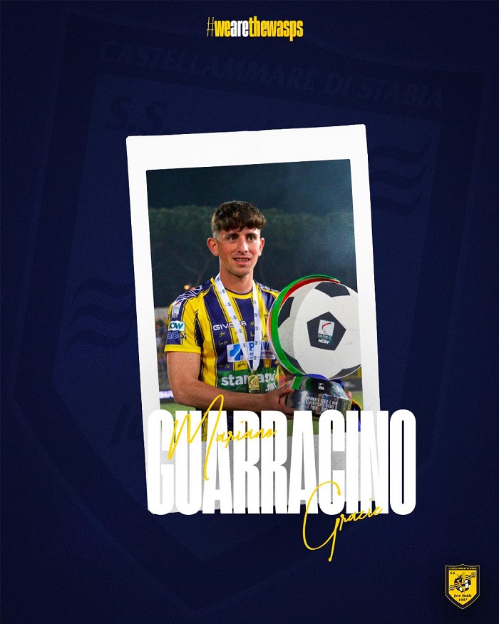 Juve Stabia saluta Mariano Guarracino