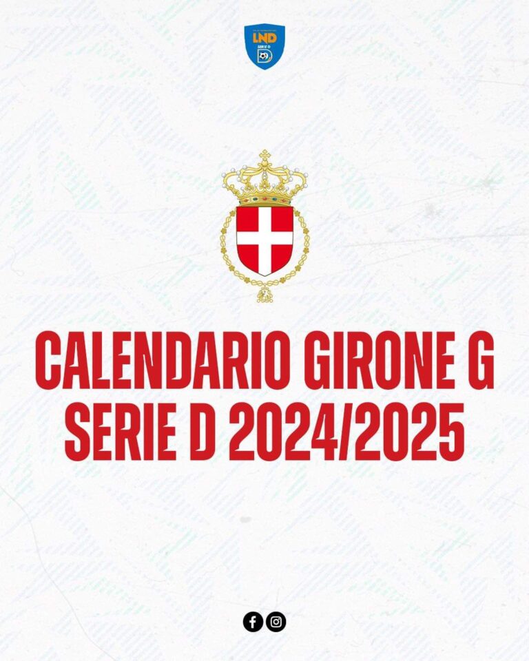 Savoia il calendario completo