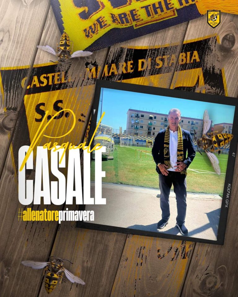 Juve Stabia ritorna Pasquale Casale