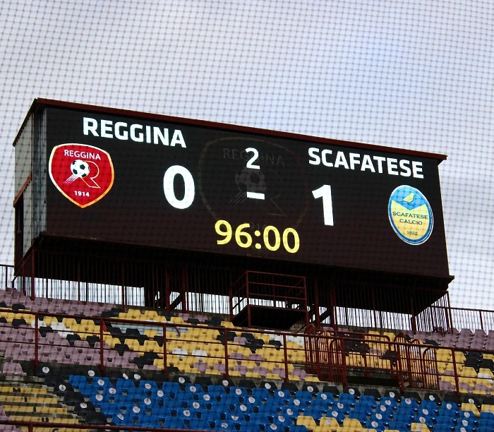 La Scafatese vince a Reggio Calabria