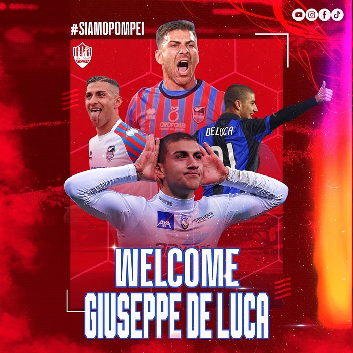 Pompei colpo grosso di calciomercato, arriva De Luca