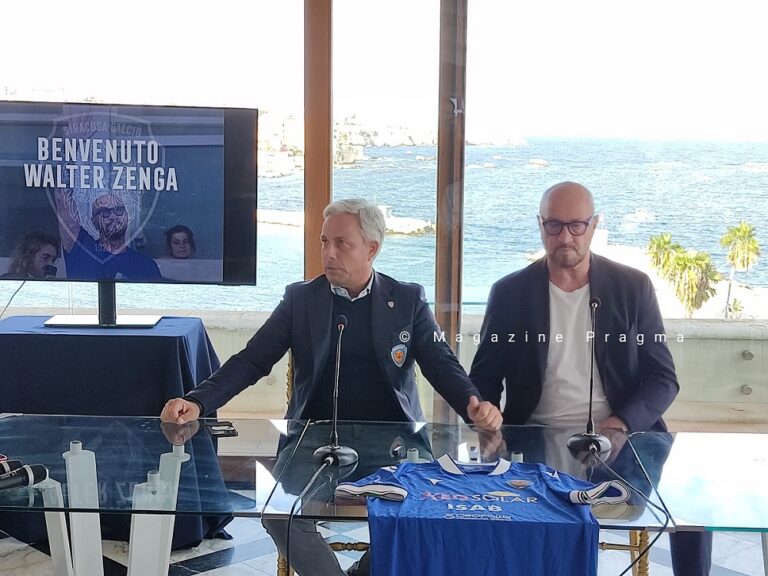 Siracusa Calcio, presentato Walter Zenga (Video)